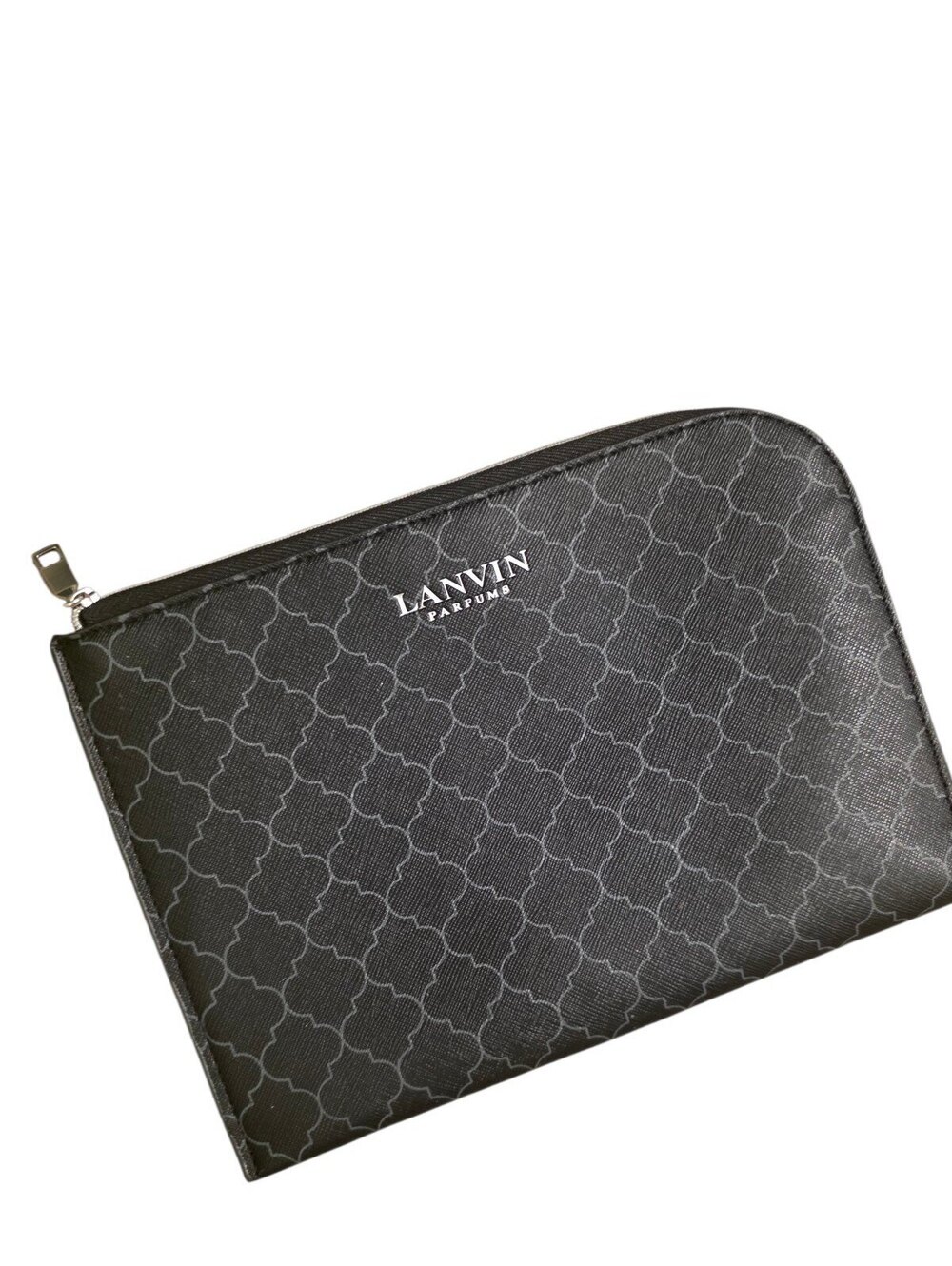 Lanvin Parfums Turkish Airlines Black Travel Amenity Case Pouch Luxury Airline